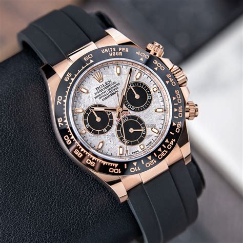 rolex daytona 116595|rolex daytona with meteorite dial.